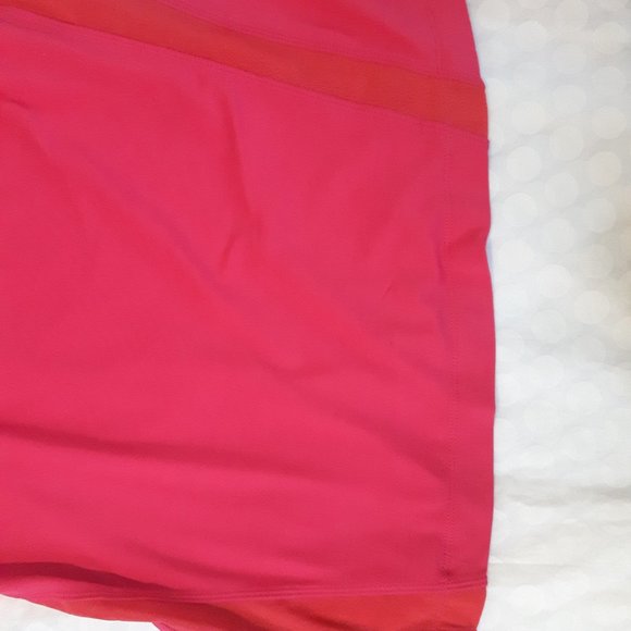 Yoga fushia orange mesh shirt - Picture 7 of 9